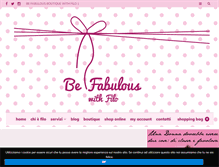 Tablet Screenshot of befabulouswithfilo.com